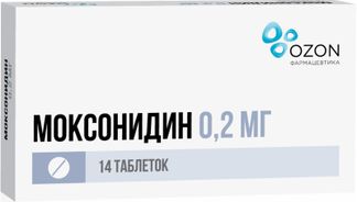 Моксонидин 0,2мг 14 шт. таблетки покрытые пленочной оболочкой озон купить по цене от 139 руб в Братске, заказать с доставкой, инструкция по применению, аналоги, отзывы