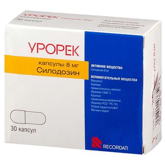 Урорек 8мг 30 шт. капсулы recordati industria chimica & farmaceuti купить по цене от 1085 руб в Санкт-Петербурге, заказать с доставкой, инструкция по применению, аналоги, отзывы