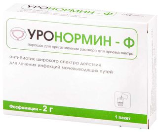 Уронормин-Ф 2г 1 Шт. Порошок Для Приготовления Раствора Для Приема.