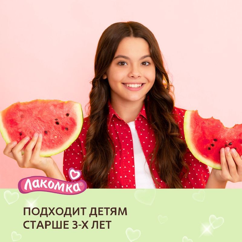 Лакомка помада гигиеническая арбузный взрыв 2,8г, фото №8