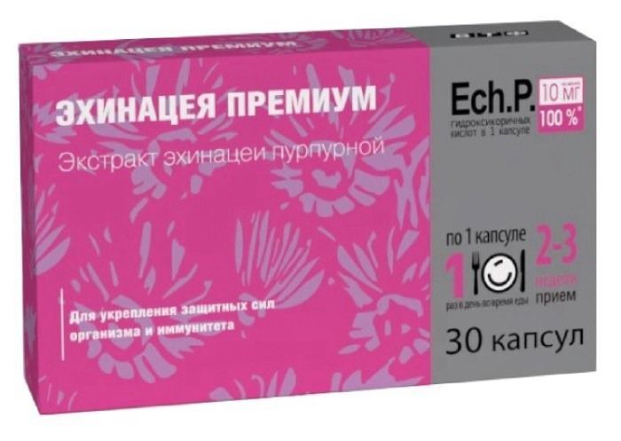 эхинацея премиум капсулы инструкция по применению цена