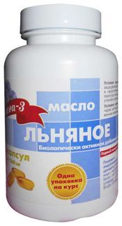 льняное масло в капсулах инструкция