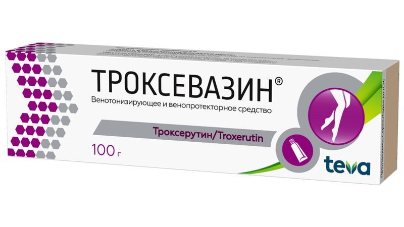 Троксевазин 2% 100г гель для наружного применения, фото №2