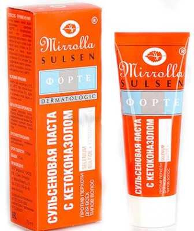 Мазь против волос. Сульсен форте паста, 75 мл. Сульсен форте паста 2% 75мл. Мирролла Сульсен форте паста. Паста Сульсен форте с кетоконазолом.