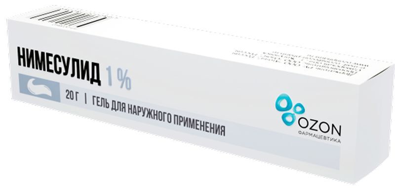 Нимесулид 1% 20г гель для наружного применения Озон, фото №2