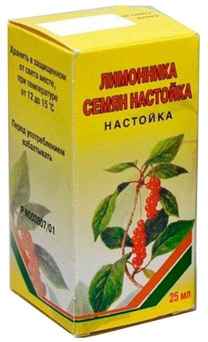 лимонник настойка инструкция по применению цена