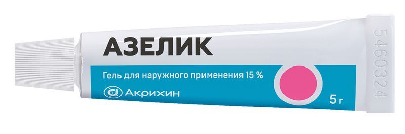 Азелик 15% 5г гель для наружного применения Акрихин, фото №3