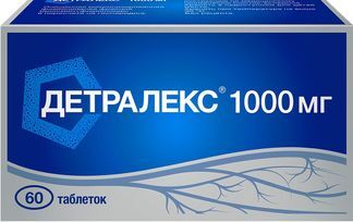 детралекс 1000 инструкция цена 60 таблеток
