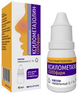 Ксилометазолин-солофарм 0,1мл капли назальные гротекс купить по цене от 53 руб в Москве, заказать с доставкой, инструкция по применению, аналоги, отзывы