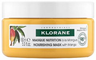 Klorane маска для волос с маслом манго