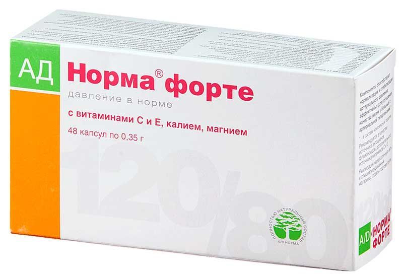 Ад Норма Форте Капсулы 350мг 48 Шт. Вис Купить По Выгодной Цене В.