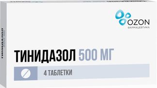 Тинидазол 500мг 4 Шт. Таблетки Озон Купить По Цене От 79 Руб В.