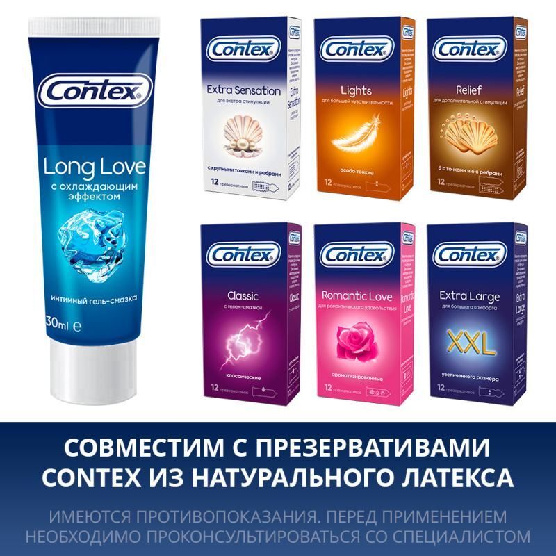 Контекс Плюс гель-смазка Лонг Лав продлевающая 30мл Альтермед Корпорэйшн с. размер о., фото №5